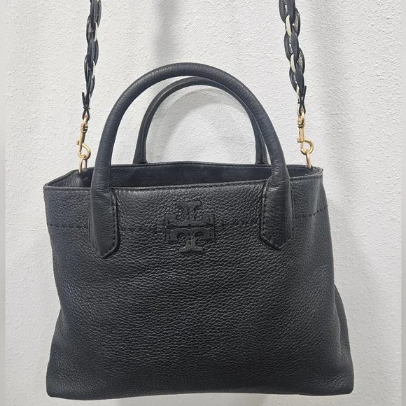 Tory Burch Leather Mcgraw 2 Way Purse - Picture 1 of 10
